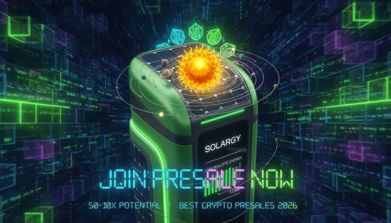Solargy Leads Crypto Presale Race as Rivals Emerge - Best Crypto Presale 2026: Solargy Accelerates As Solaxy And Ozak AI Fight For Early Market Dominance