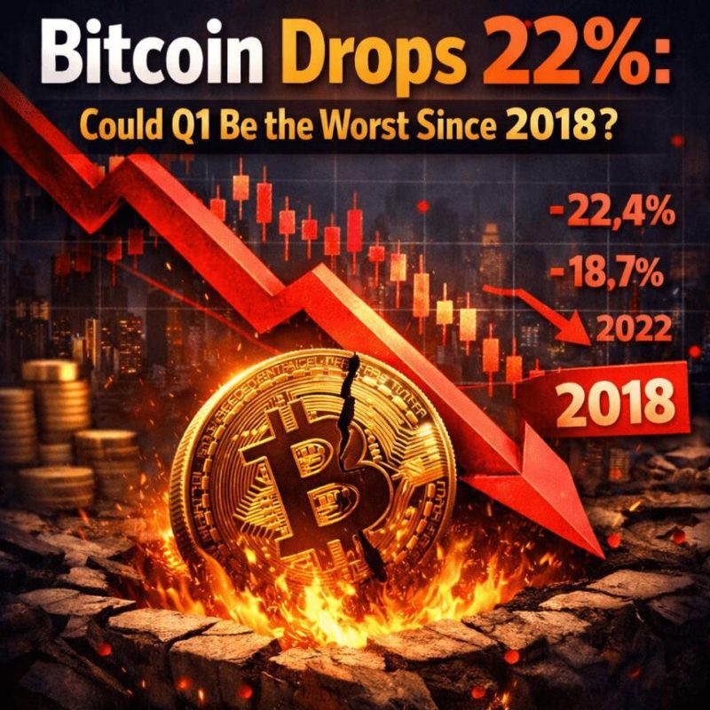 Bitcoin Plummets 22%: A Rocky Start to 2026 - Bitcoin Drops 22%: Could Q1 Be The Worst Since 2018?