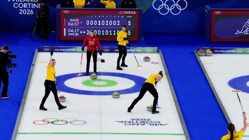 Sweden Clinches Women's Curling Gold Against Switzerland - Curling-Sweden Beat Switzerland To Win Women's Gold