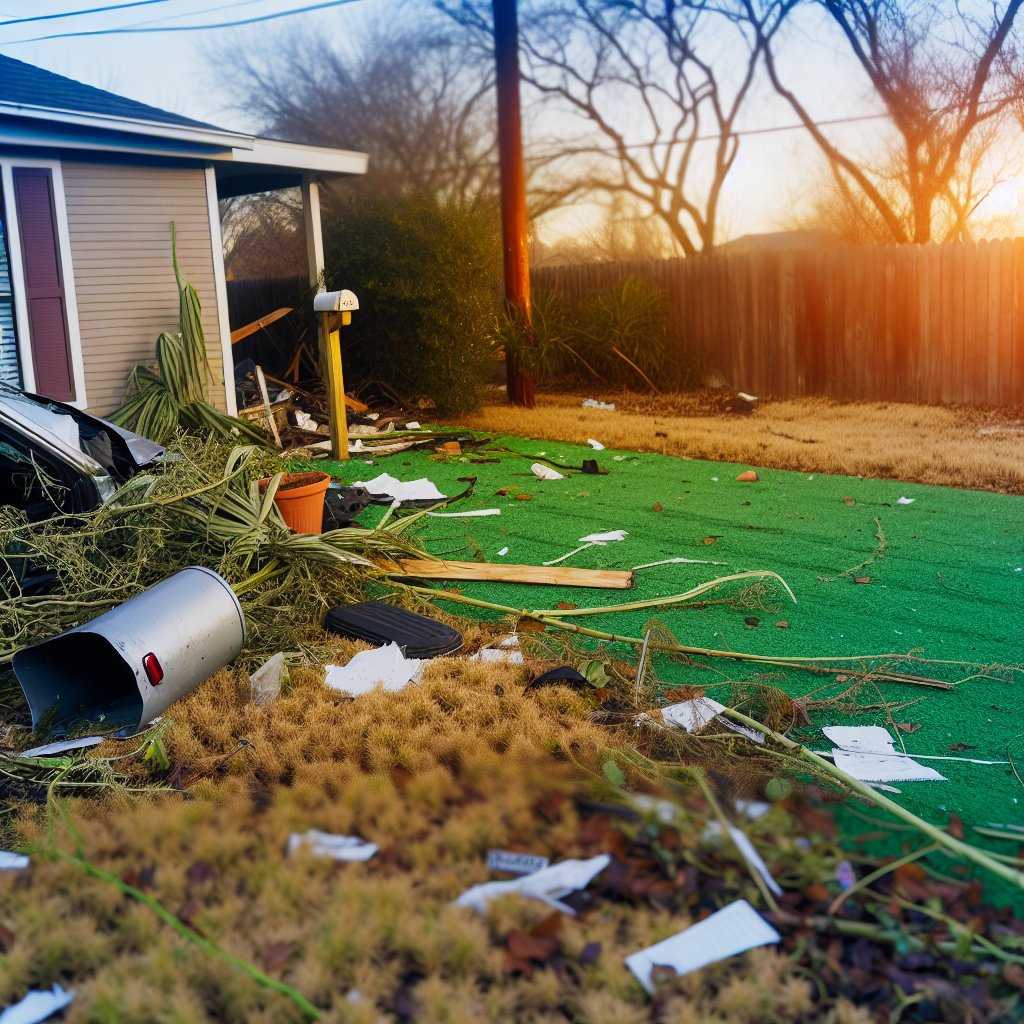 New Year's Day Recklessness: Drink-Driver Causes Damage - Drink-driver Destroyed Plants In Yard And Hit Mailbox In Early Hours Of New Year's Day