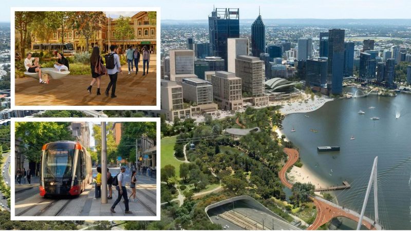 Perth to Transform CBD with Cable Car and Light Rail Revival - Dynamic Plan Unveiled For Fewer Cars In CBD With Cable Car To Kings Park, Return Of Light Rail