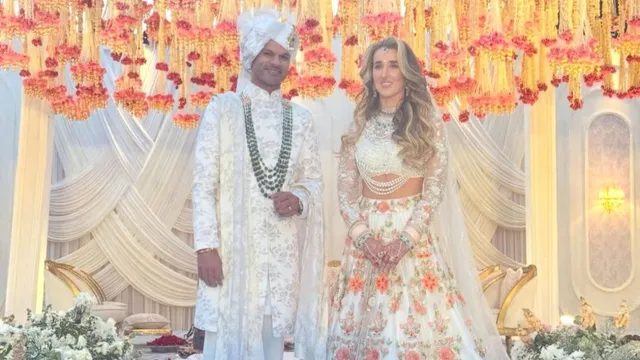 Shikhar Dhawan Weds Girlfriend Sophie Shine in Private Ceremony