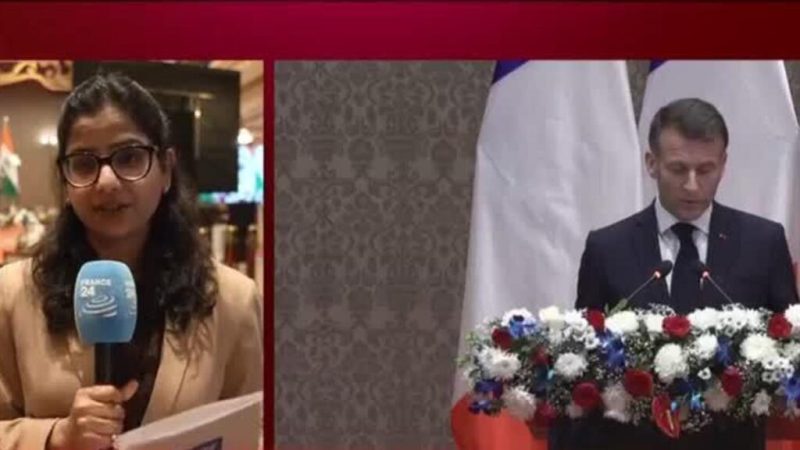 Macron and Modi Strengthen Franco-Indian Relations in Mumbai - France's Macron And India's Modi Hail Bilateral Ties