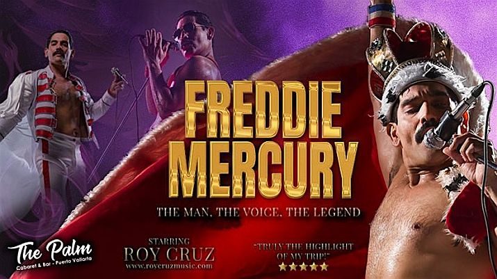 Roy Cruz Brings Freddie Mercury to Life at The Palm Cabaret - Freddie Mercury: The Man, The Voice, The Legend At The Palm