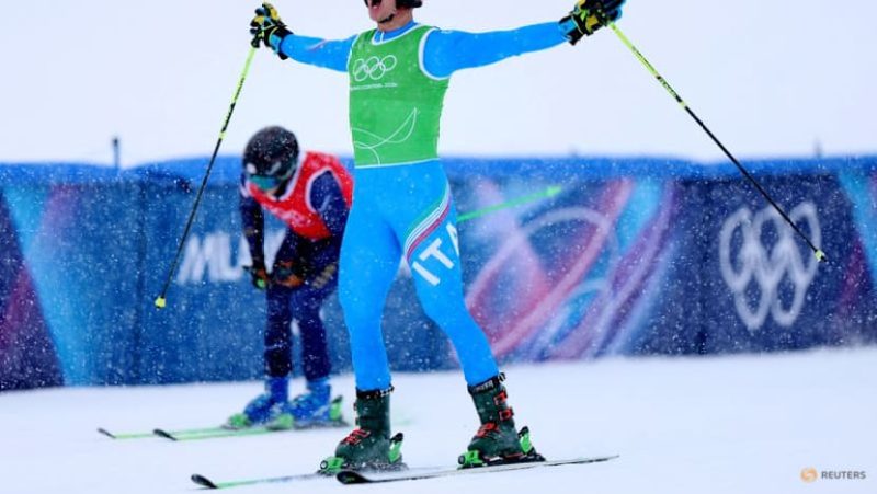 Italian Ski Cross Athletes Dominate at Home Olympics - Freestyle-Italians Grab Gold And Silver In Men's Ski Cross