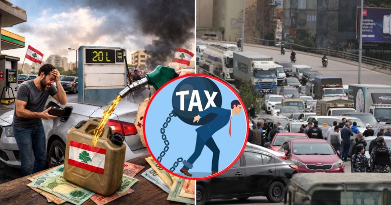 Lebanon's New Fuel Tax Sparks Outrage Amid Economic Struggles - Lebanon’s Cabinet Approves New Fuel Taxes As People Speak Out