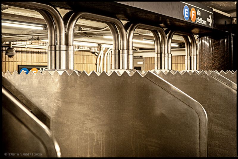 MTA Implements New Technology to Tackle Fare Evasion - MTA Races To Counter Subway Fare Jumpers, New “Shark Tooth Fin” Technology