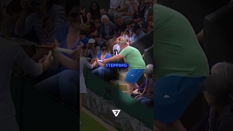 Wimbledon Fan Steals the Show with Unexpected Showdown - The Fan Who Got Invited To Play At Wimbledon 😭🔥