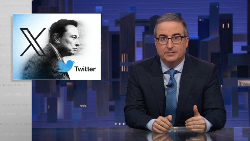 John Oliver Examines Twitter's Decline Under Elon Musk's Reign - Twitter: Last Week Tonight With John Oliver (HBO)