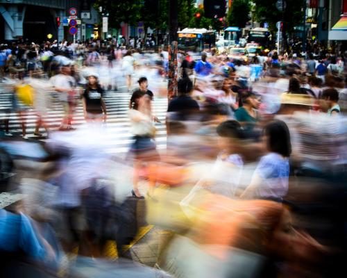 Tokyo's Bumping Trend: An Alarming New Phenomenon - A Young Girl Is Knocked Over At Tokyo Crossing – What’s Behind Japan’s ‘bumping’ Trend?