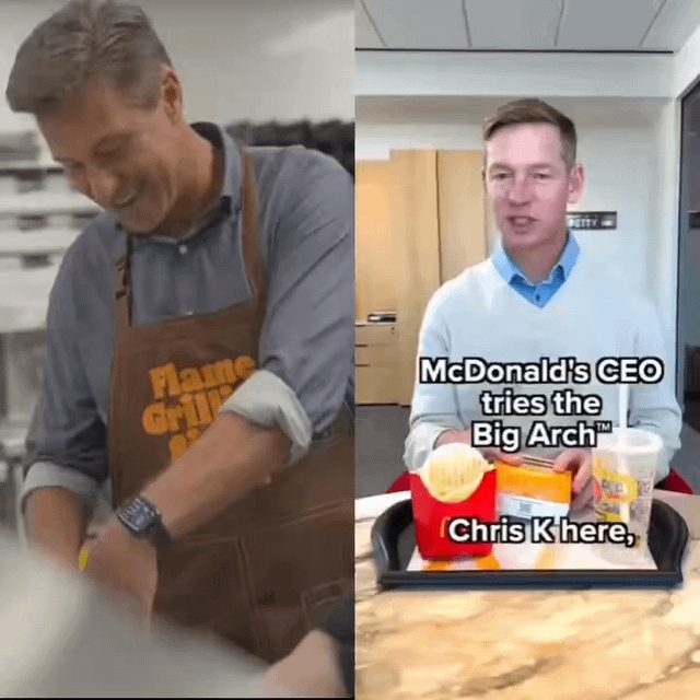 Complete Guide to Comparison Of The Burger King And McDonald CEOs Trying Their Respective Foods