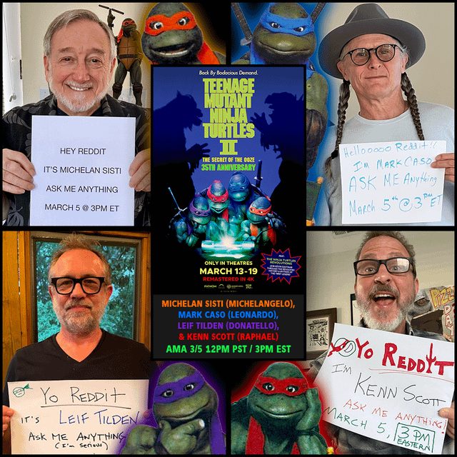 Original TMNT Suit Performers Celebrate 35th Anniversary