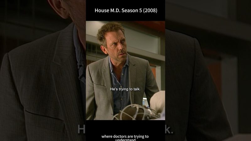 A Puzzling Turn in House M.D.: Brain-Dead Patient Communicates - š§ š³ āHeās Trying To Say Somethingā¦ā | A Shocking Moment In House M.D. Season 5 (2008) š©ŗā”