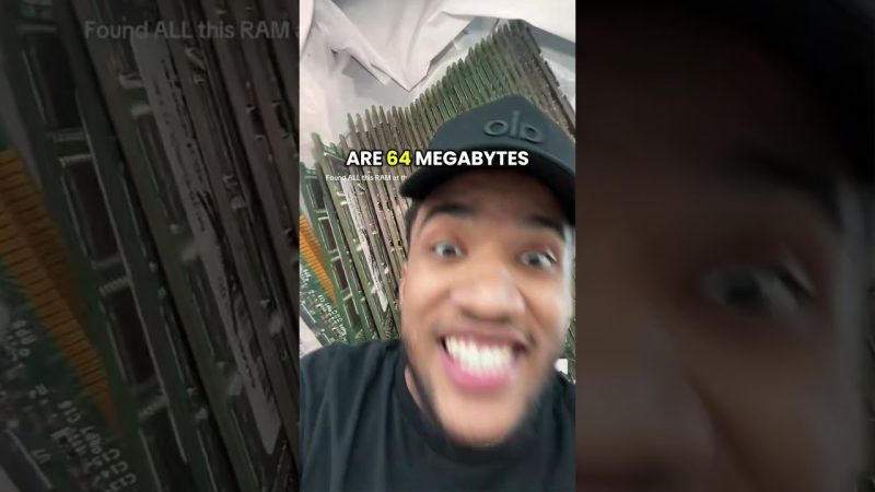 The Value of a Massive RAM Acquisition in Gaming Tech - How Much Is His RAM Haul Worth?? #carterpcs #tech #ram #gaming