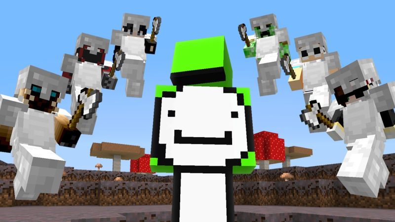 Epic Minecraft Manhunt: Speedrunner Faces Six Hunters in Rematch - Minecraft Speedrunner VS 6 Hunters REMATCH