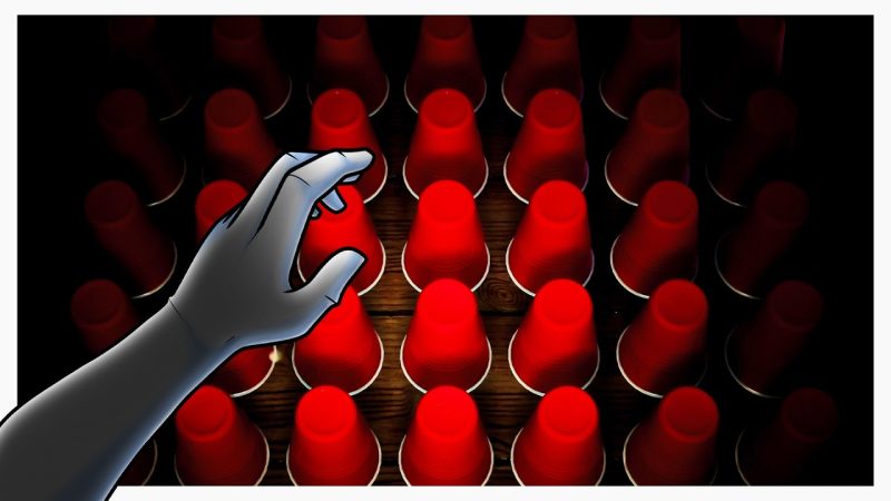 Spider Roulette: A Risky Game Gone Wrong - One Of These Cups Has A Spider Under It...