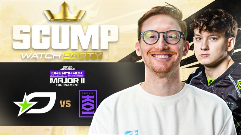 OpTic Texas Takes on Toronto Koi at CDL Birmingham Major - OpTic TEXAS Vs TORONTO KOI!! SCUMP WATCH PARTY - CDL BIRMINGHAM MAJOR 2 DAY 1