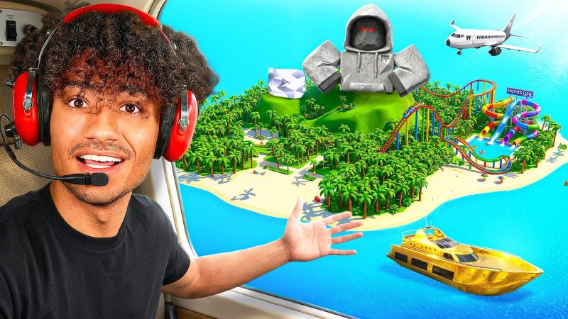 Virtual Island Adventure: Spending Over $8 Million in Robux - Spending $8,592,732 Building An ISLAND In Roblox..