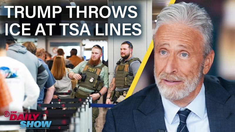 Trump's Weekend: Golfing Amid Iran Chaos and Airport Turbulence - Trump Bulls**ts About Iran Negotiations & Throws ICE Into Airport Chaos Mix | The Daily Show