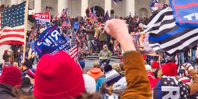 Trump Supporters Who Embraced Conspiracy Theories Backed Riots - Trump Voters Who Believed Conspiracy Theories Were The Most Likely To Justify The Jan. 6 Riots