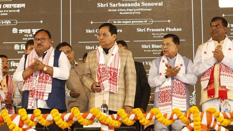Sonowal Launches Key Inland Waterways Projects in Assam - Union Minister Sarbananda Sonowal Inaugurates Projects To Bolster Inland Waterways