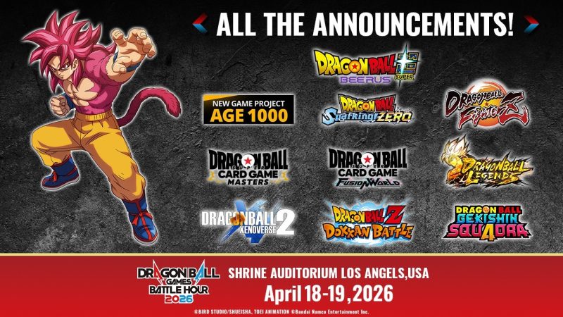 Excitement Builds at Dragon Ball Games Battle Hour 2026 - DRAGON BALL　GAMES BATTLE HOUR2026　DAY2