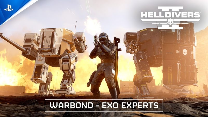 Helldivers 2 Introduces Warbond for Mech Combat Enthusiasts - Helldivers 2 - Exo Experts Warbond | PS5 & PC Games