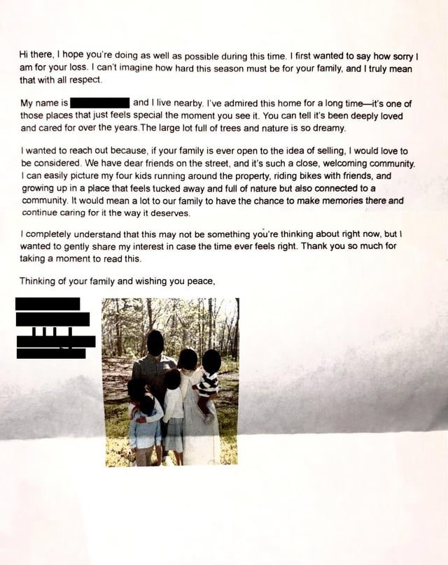 Family's Insensitive Letter Sparks Outrage After Funeral - I Found This Letter In My Grandmother’s Mailbox The Day After Her Funeral