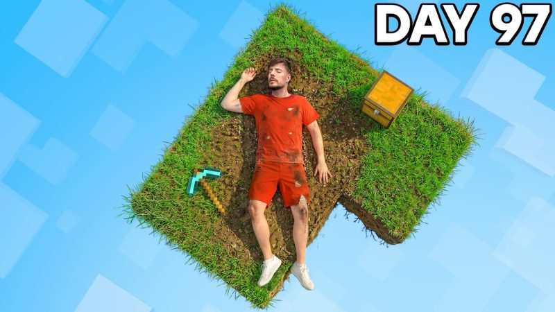 Epic Minecraft Challenge: Surviving 100 Days in Skyblock - I Survived 100 Days In Skyblock