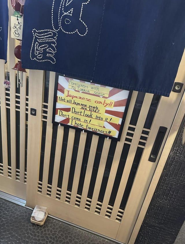 Japanese Restaurant Challenges Stereotypes of Kindness - Japanese Restaurant:"Not All Japanese People Are Kind"