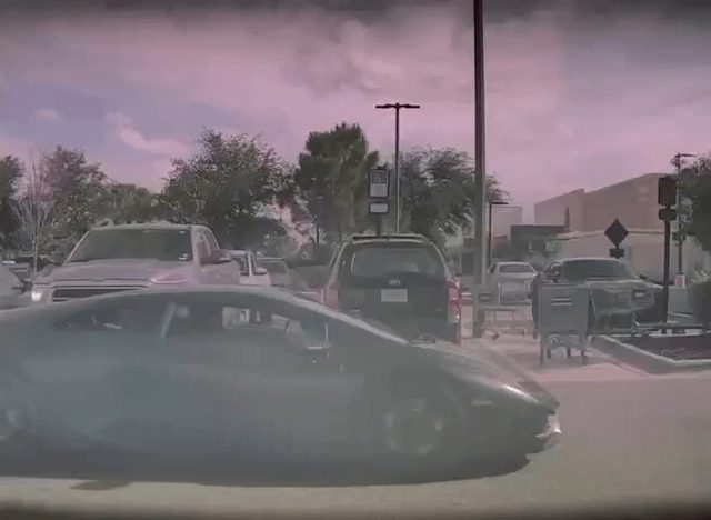 Lifted Truck Collides with Lamborghini in Crowded Lot Incident - Lifted Truck + Lambo + Parking Lot = Bad Time
