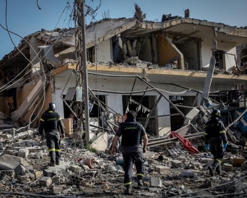 Hezbollah Opposes Lebanon-Israel Talks Amid Rising Tensions - Middle East Crisis Live: Hezbollah Urges Lebanon To Pull Out Of Talks With Israel; Blockade Of Strait Of Hormuz Begins