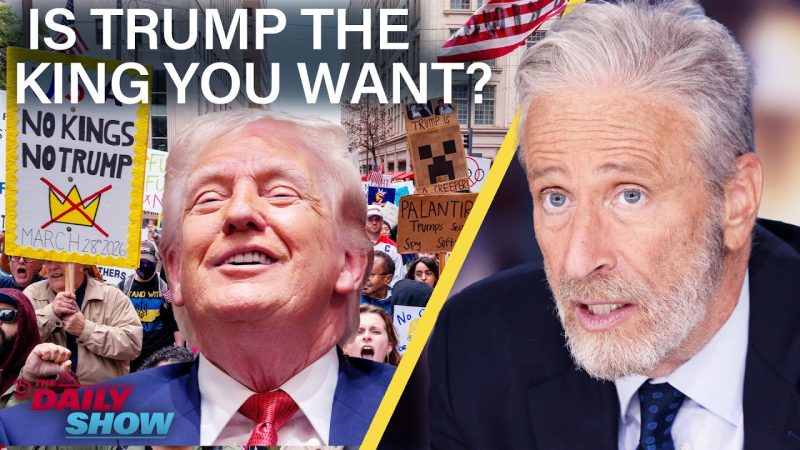 One Month of War in Iran Sparks Protests and Shortages - No Kings Rallies Can’t Stop CPAC's Trump Glazing & Iran War Hits One Month | The Daily Show