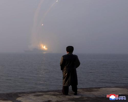 North Korea Launches Projectile During US-South Korea Drills - North Korea Fires Projectile Towards Sea Amid US-South Korea Military Drills