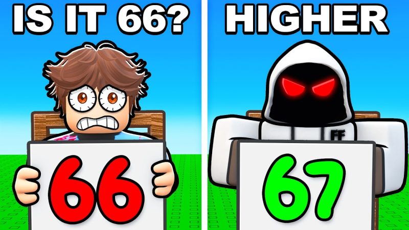 Exciting Gameplay in Roblox's Guess the Number Challenge - ROBLOX GUESS THE NUMBER..