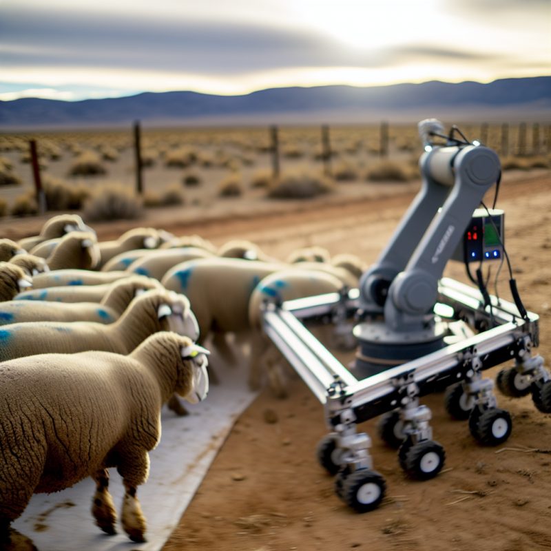Innovative Robotics and AI Transform Sheep Farming in Nevada - Robotics And AI To Be Employed On The Range To Raise Sheep In Harsh Environments