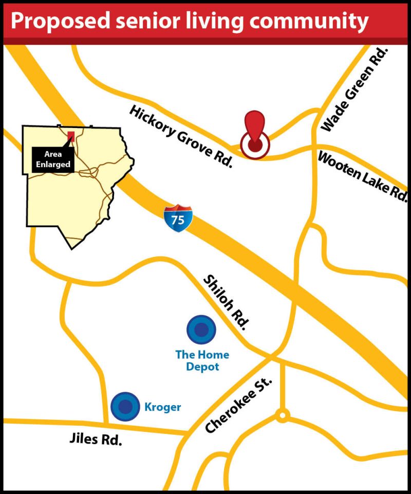 Cobb Planning Commission Delays Decision on Senior Complex - Traffic, Height Concerns Prompt Delay Of 3-story Senior Complex