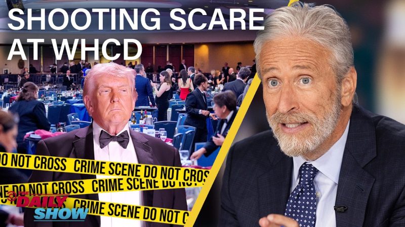 Chaos Unfolds at White House Correspondents' Dinner - Trump Spins Dinner Shooting For Ballroom Agenda & Blitzer Is CNN's One-Shoed Hero | The Daily Show