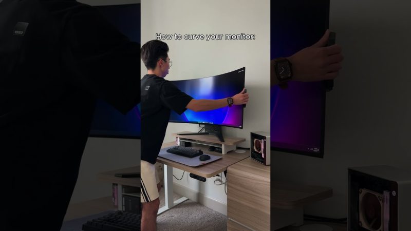 Innovative Tutorial Reveals Secrets to Curving Monitors - Tutorial On How To Curve Any Monitor