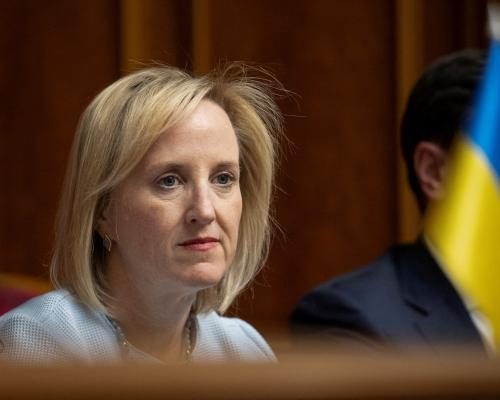 U.S. Ambassador to Ukraine Julie Davis Steps Down After Tenure - US Ambassador To Ukraine Appointed By Trump Steps Down After Less Than A Year In The Job