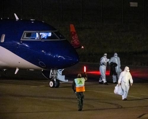 Australians Evacuated from Hantavirus Cruise Ship in Full PPE - Australians From Hantavirus Cruise Ship To Fly Out Of Netherlands In Full PPE After Plane And Crew Secured