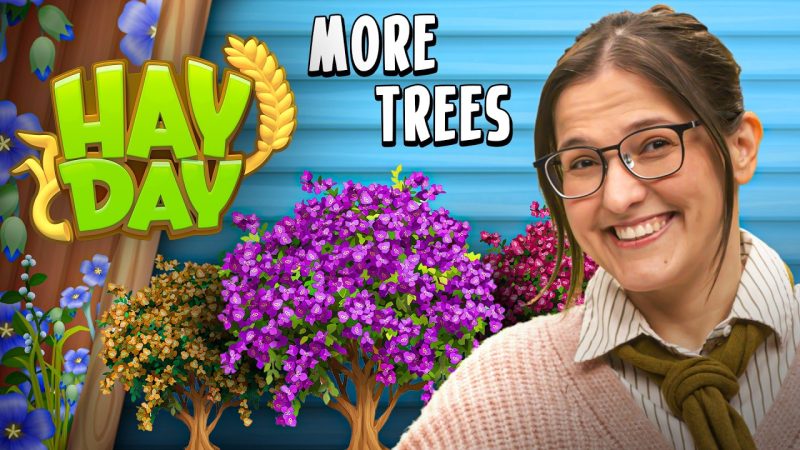 Hay Day Introduces Exciting New Trees for Players - Even MORE Trees In Hay Day!