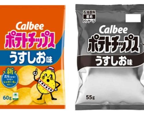 Calbee Adapts to Oil Shortages with Monochrome Packaging - Iran War Oil Shortage Forces Japan Snack Giant To Use Black-and-white Packaging