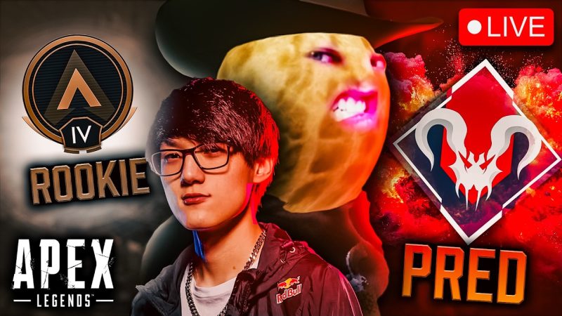 iiTzTimmy Hosts Epic Apex Legends Marathon to Reach Predator Rank - 🔴LIVE | APEX LEGENDS | ROOKIE TO PREDATOR MARATHON | ONE STREAM | W/ IiTzTimmy | #BUNGULATE