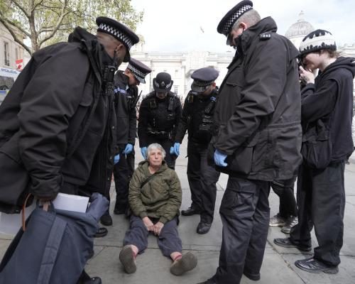 Mass Demonstration in London Sparks Arrests Amid Tensions - Met Police Make Arrests At London Palestine Action Protest