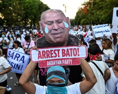 Philippines Lawmaker Evades ICC Arrest Amid Senate Chaos - Philippines Authorities Investigating Reports Lawmaker Wanted By ICC Has Fled After Taking Refuge In Senate