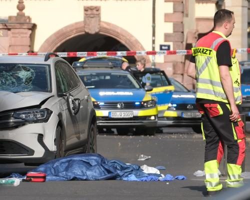 Tragic Incident in Leipzig: SUV Crashes into Crowds, Leaving Two Dead - Two Killed And Several Hurt After Car Ploughs Into Crowds In German City Of Leipzig