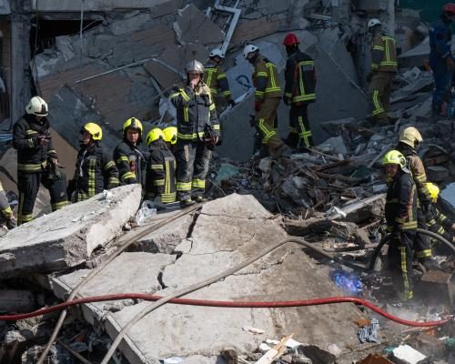 Intensified Russian Strikes Continue to Devastate Ukraine - Ukraine Hit By Second Day Of Large-scale Russian Missile And Drone Strikes 
