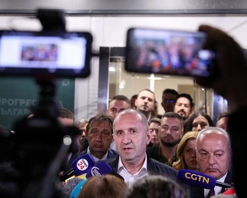 Rumen Radev's Progressive Bulgaria Secures Historic Majority - Eurosceptic Radev Poised For Majority In Bulgarian Election – Europe Live