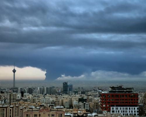 Tehran Faces Health Crisis as Toxic Fires Rage After Strikes - Tehran’s Toxic Cloud: Satellite Images Show Oily Fires Burned For Days